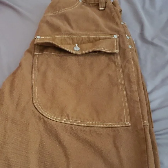 Vintage 90's Cross Colours Denim Baggy Shorts Made in USA